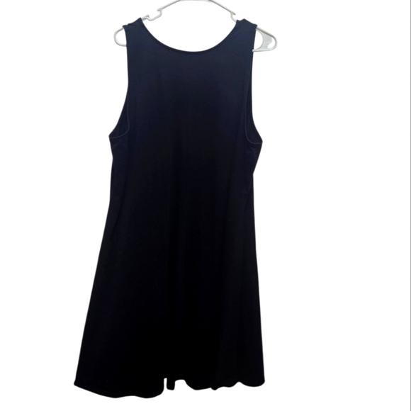 Natural Reflections Black Tank Swing Dress Size XXL Minimalist Neutral - Picture 4 of 4